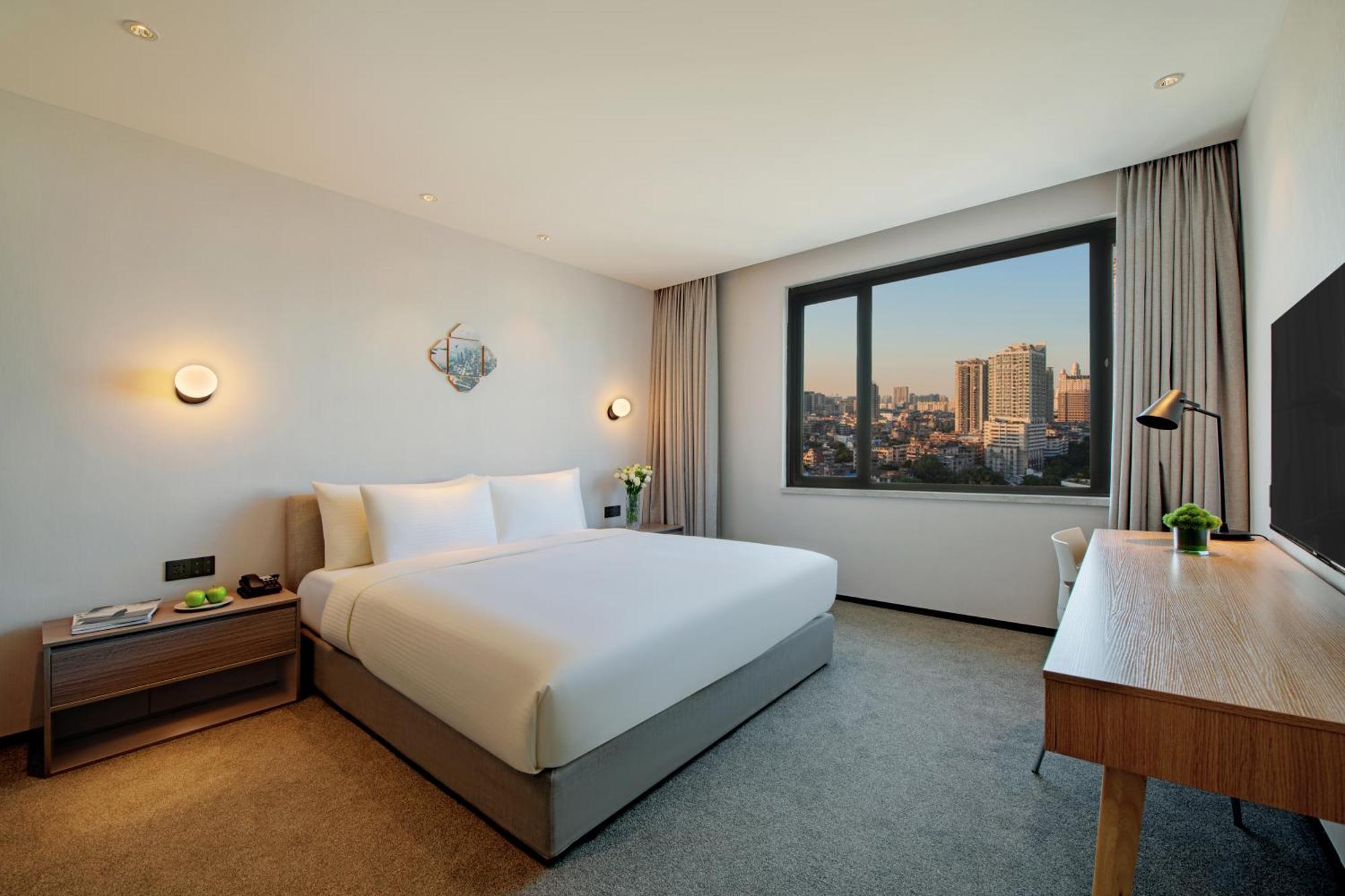 Guangzhou Hotel - Free Shuttle Bus To Exhibition Center During Canton Fair Period المظهر الخارجي الصورة